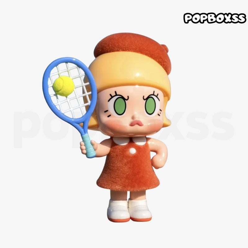 POP MART ANGRY MOLLY Clay Court Series Figure