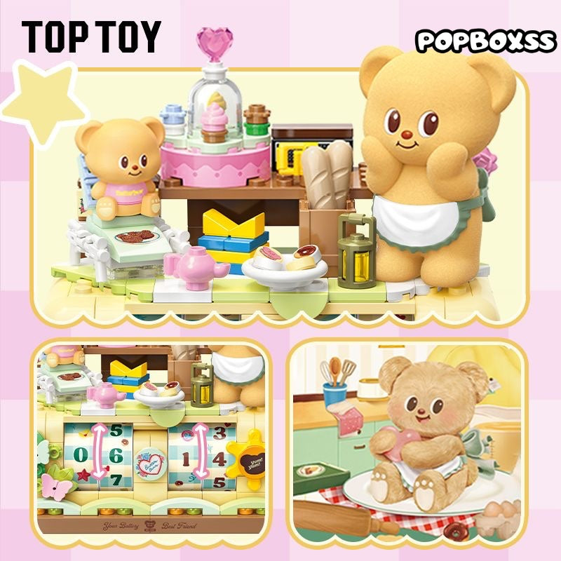 TOP TOY Butter Bear Perpetual Calendar Building Kit 350Pcs TC2059