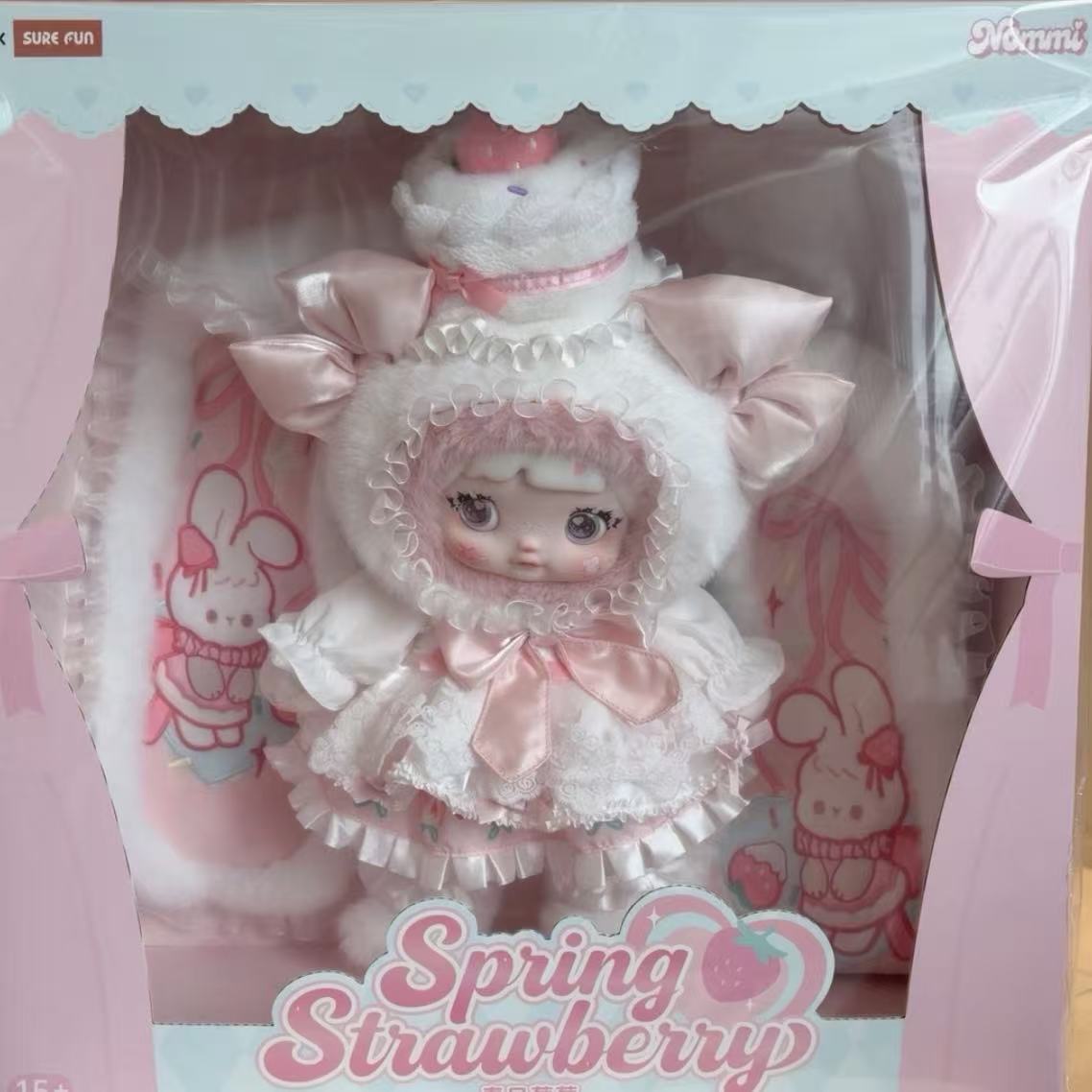 NOMMI Spring strawberry Vinyl plush ornaments(Japan region exclusive)