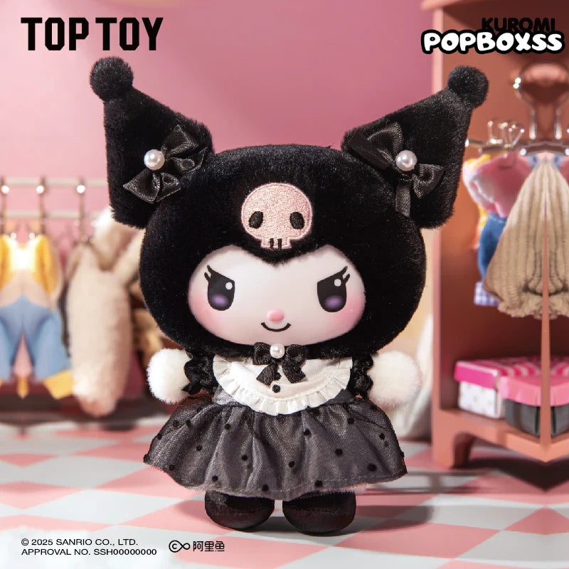 TOP TOY SANRIO Characters Sisters' Outfit Series Plush Pendant Dolls, Blind Box