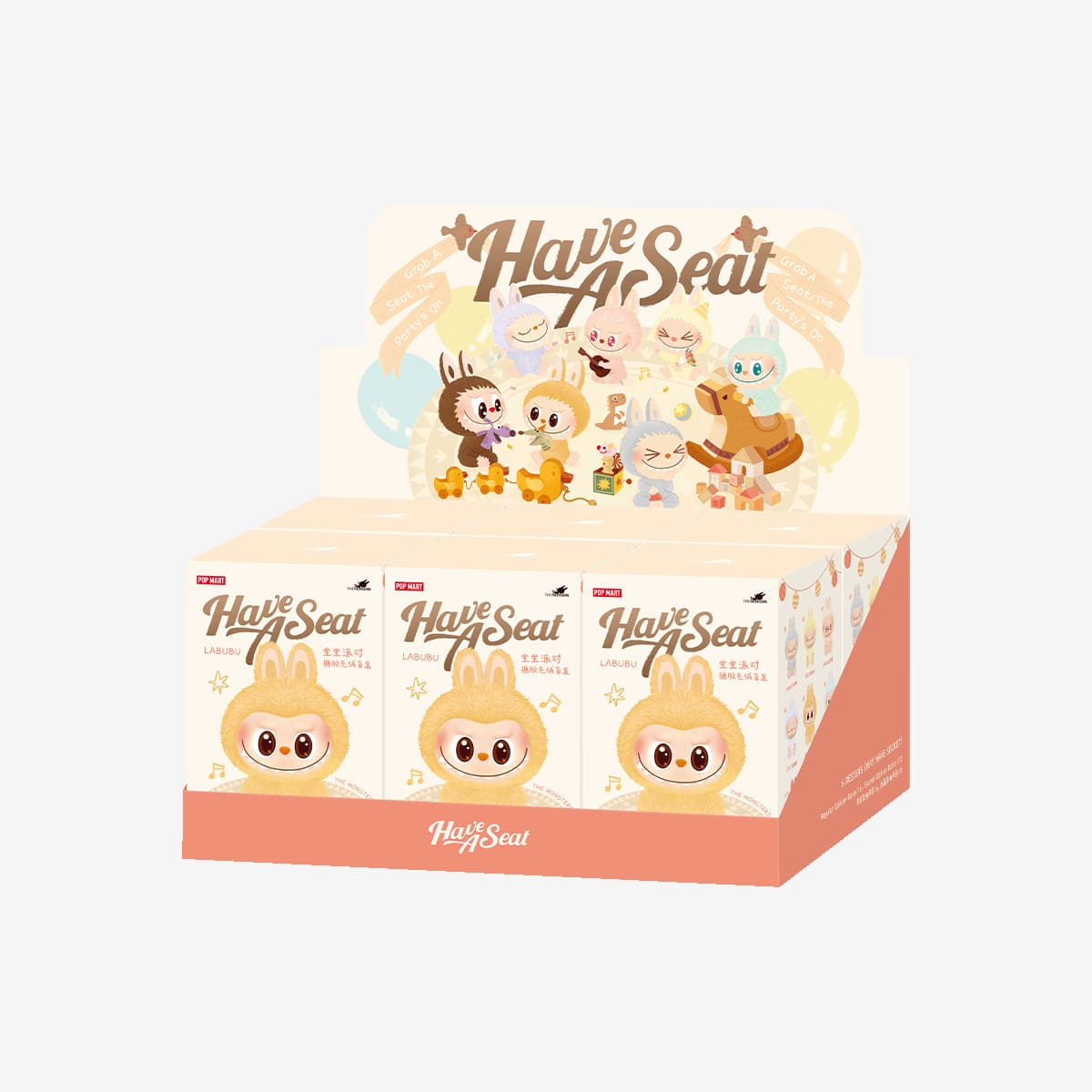 Labubu V2 Have a Seat Vinyl Plush Blind Box