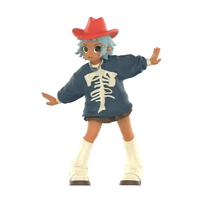 Peach Riot Rise Up Series Figures