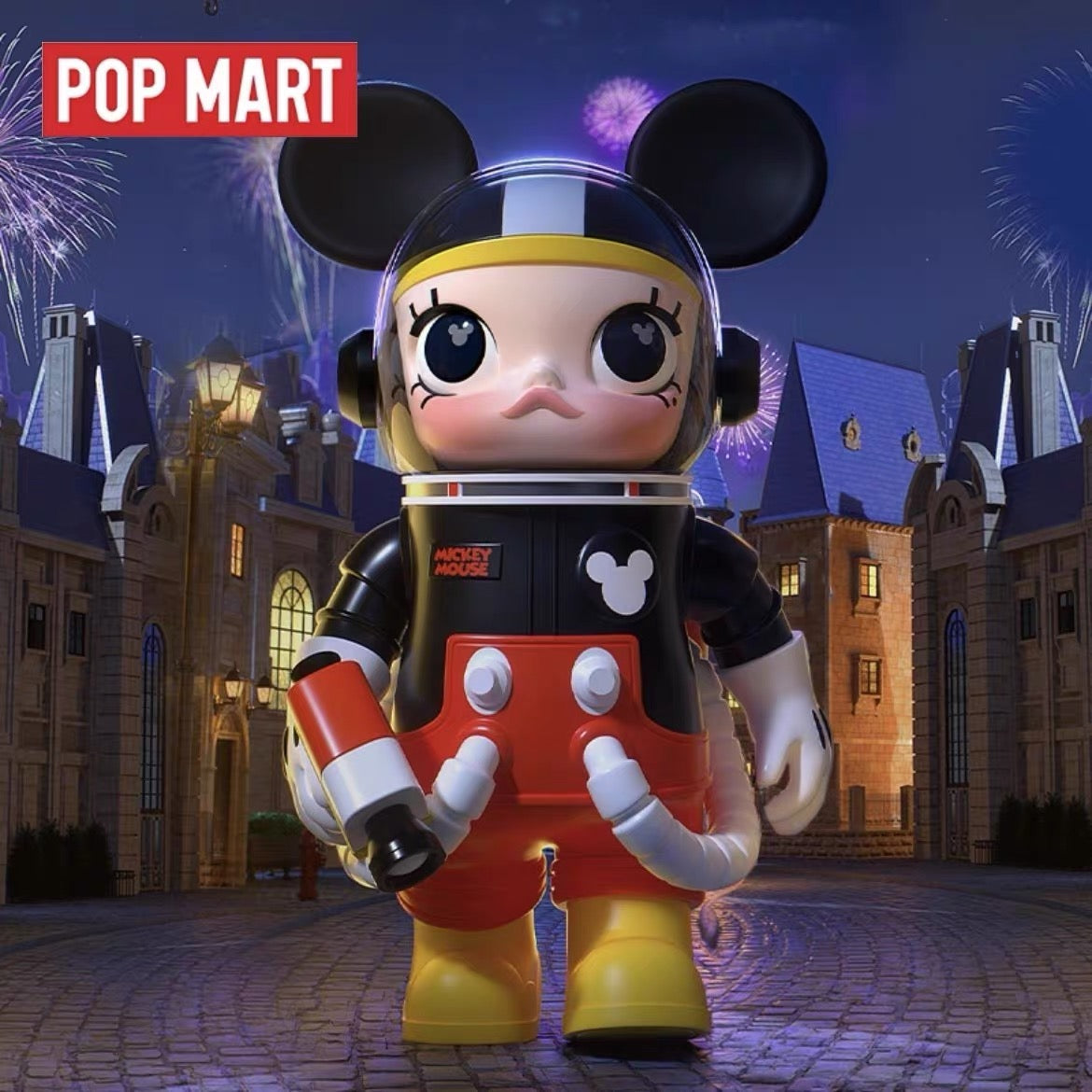 POP MART MEGA SPACE MOLLY 400% MINNIE & MICKEY Series