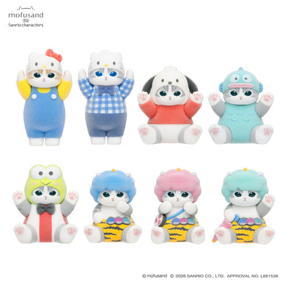 mofusand x Sanrio Characters Fluffy Flock Figure Collection Vol. 1（PRE ORDER）