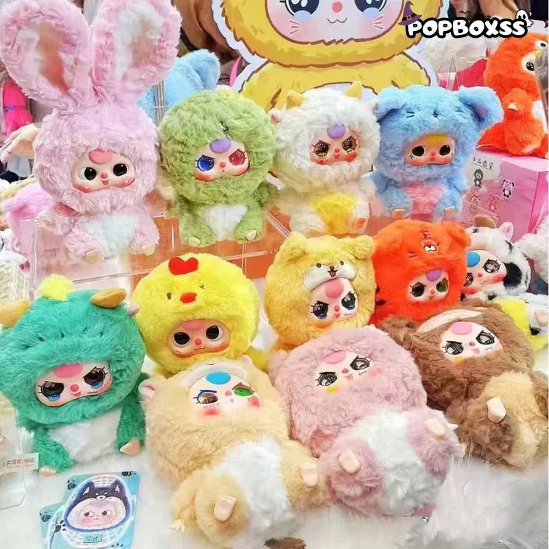 Baby Three Twelve Chinese Zodiac Series Plush Blind Box