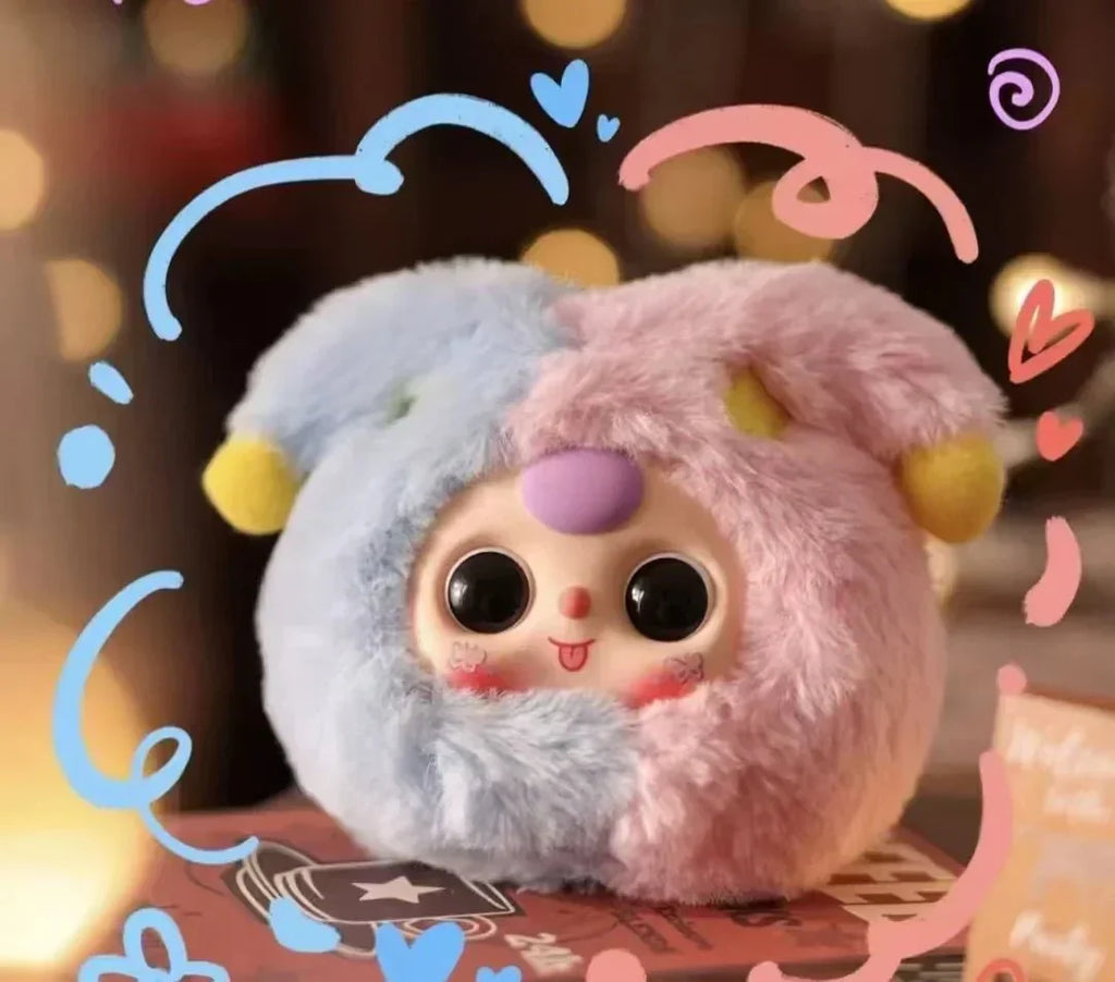 Baby Three Twelve Zodiac Signs Series Plush Dolls. Blind Box