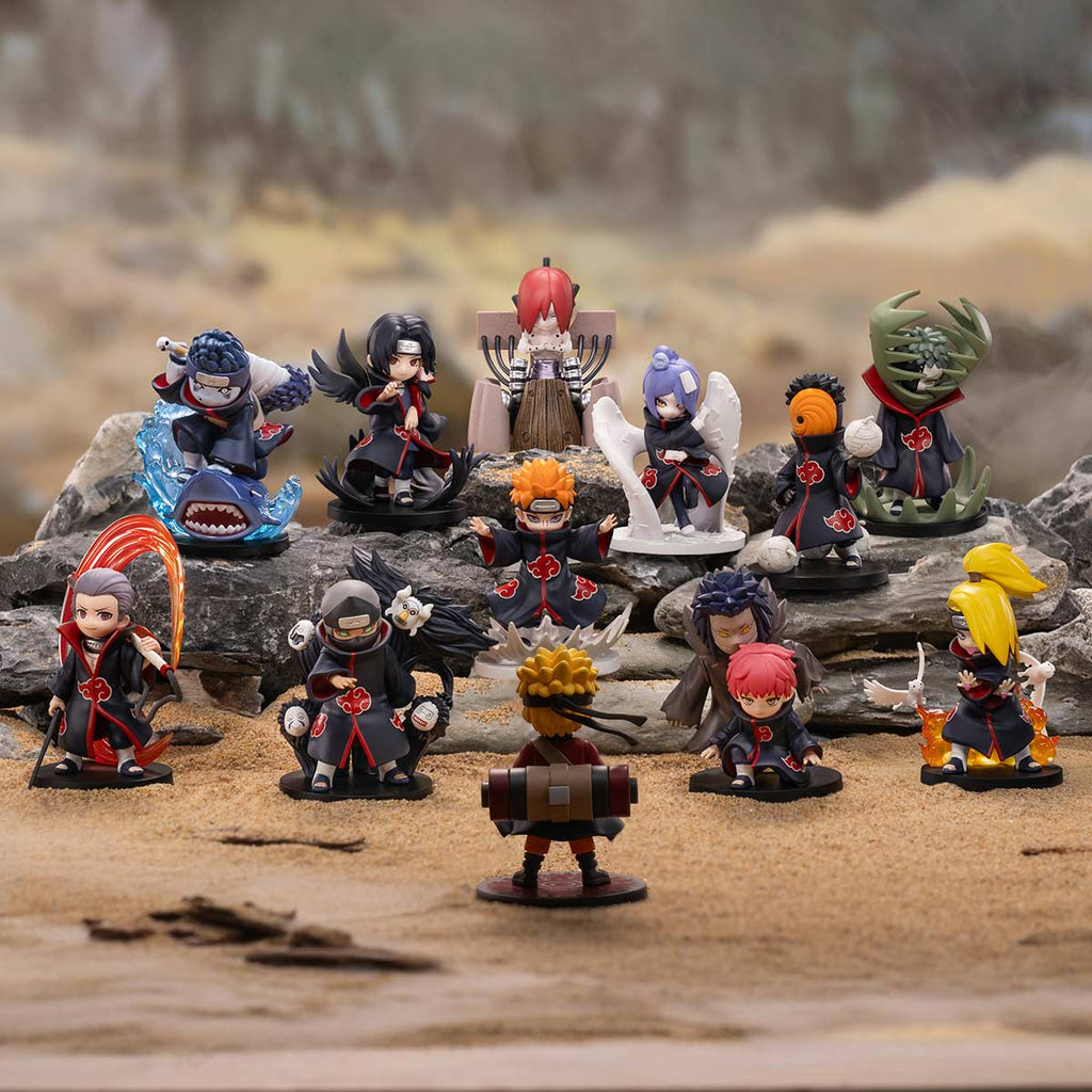 Naruto: Shippuden Series Battle Against Akatsuki Themed Figure
