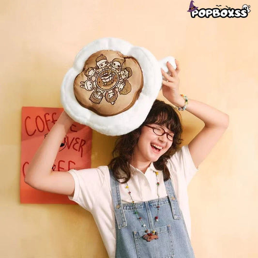 POP BEAN Coffee Factory Series-Blanket & Pillow Set