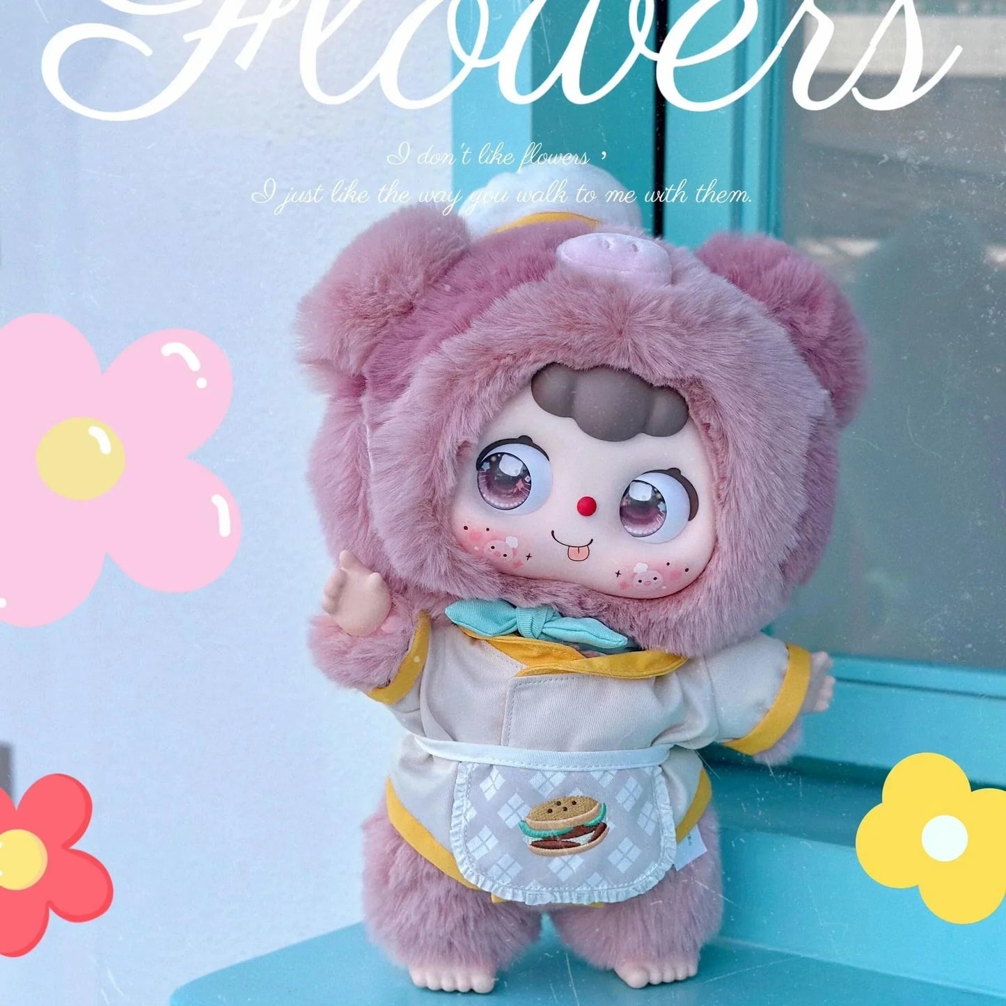 DOUBAO 400% Disappearing Burger Series Plush Blind Box