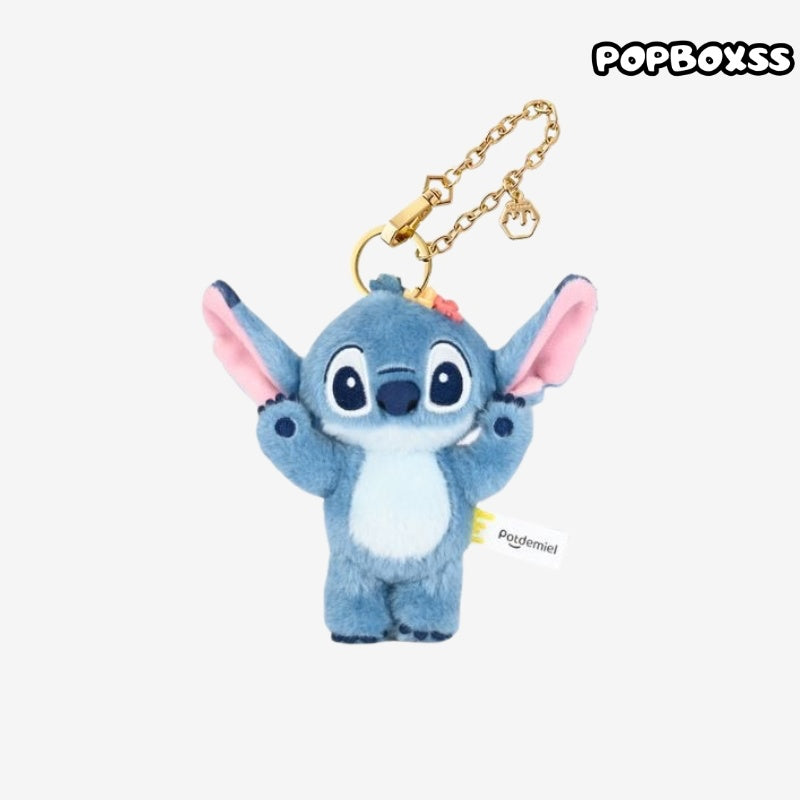 Authentic Stitch Plush Doll Keyrings