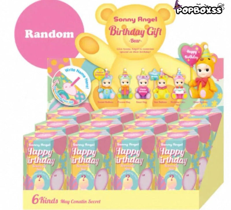 Sonny Angel Birthday Gift Bear Series