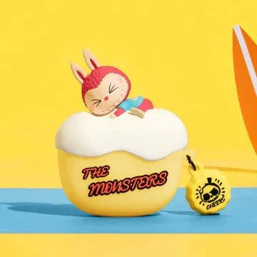 THE MONSTERS LABUBU  Enchanted by theSeaside Series-Earphone Case forAirpods Pro