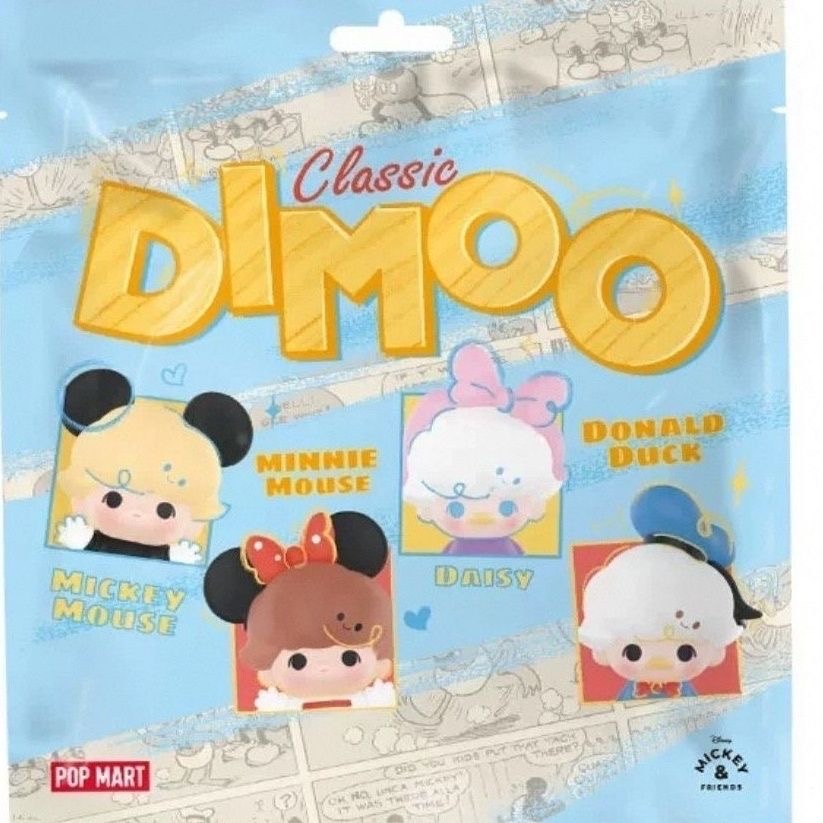 POP BEAN DIMOO WORLD × DSN Classic Series(3Pcs Per Pack)