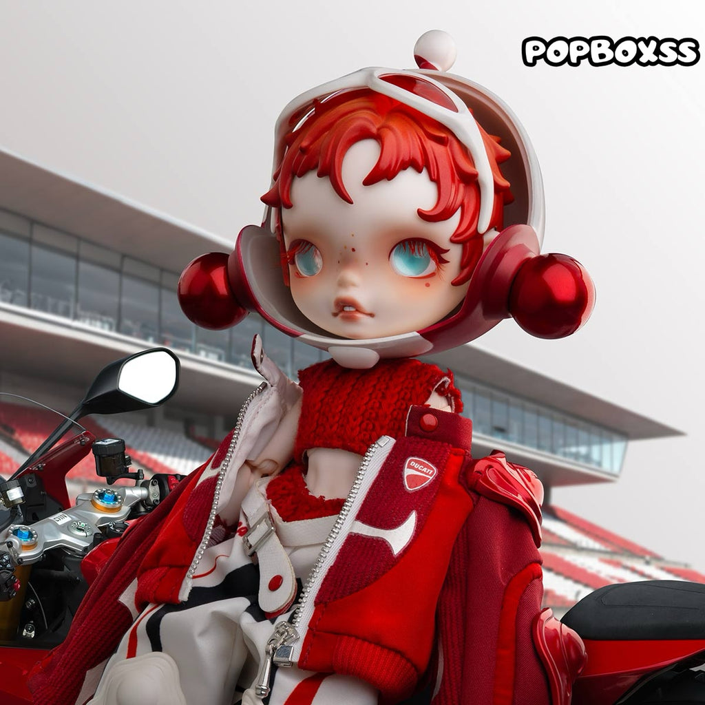 SKULLPANDA × DUCATI 1/6 Action Figure Pop Mart
