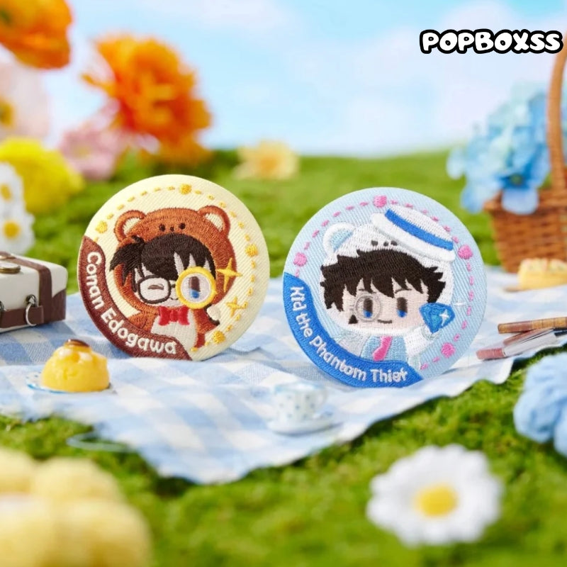 Detective Conan Bear Dectective Series Badge Blind Box