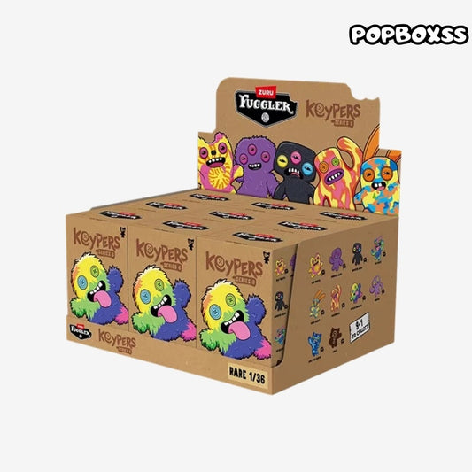 Fuggler Funny Ugly Monster Keypers V6 Series Plush Key Chain Dolls. Blind Box