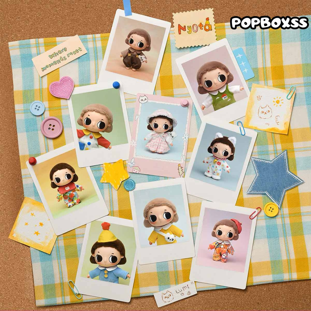 Nyota Where Moments Meet Series Plush Doll