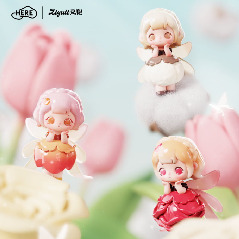 ZIYULI Flower Spirit WhisperSeries Figures Blind box