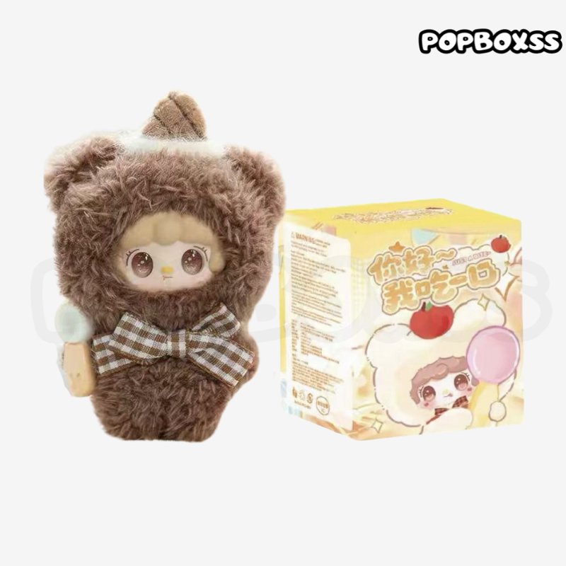 Yooki V4 Just A Bite Series Plush Vinyl Pendant Blind Box