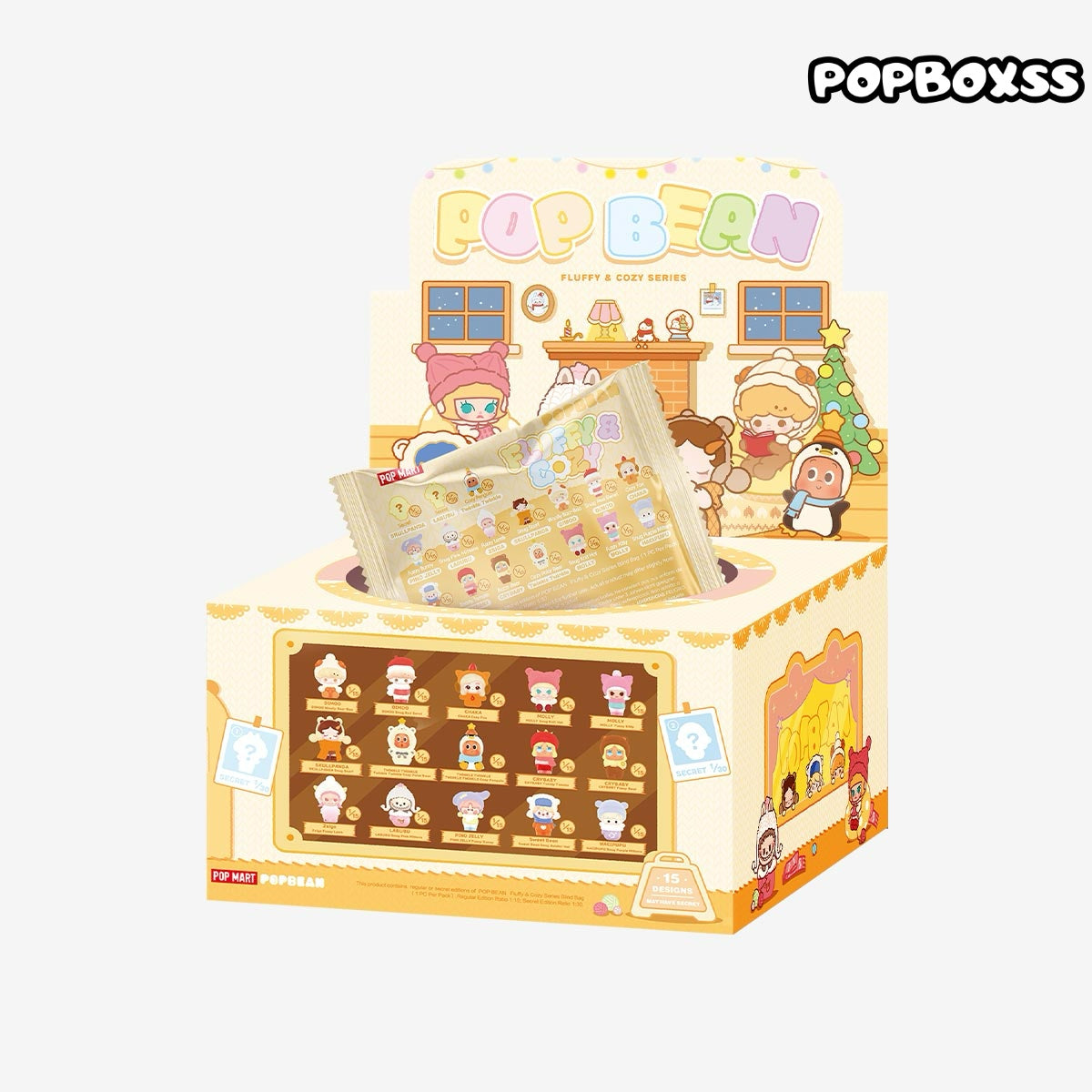POP BEAN Fluffy & Cozy Series Blind Bag (1 PC Per Pack)(PRE-ORDER)