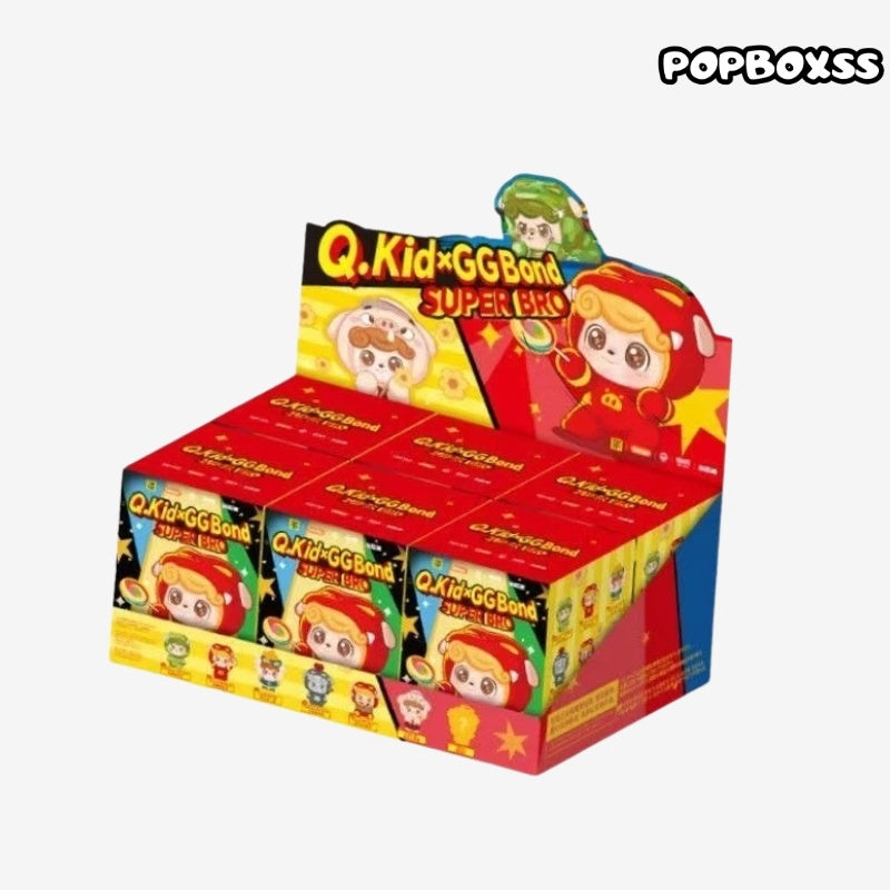 Q.Kid x GG Bond Super Bro Series Plush Blind Box