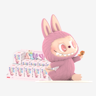 【gift】THE MONSTERS Labubu Lazy Yoga Series Figures