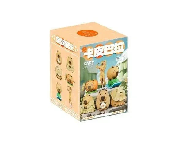 Luck Moai Capybara Series Figures. Blind Box