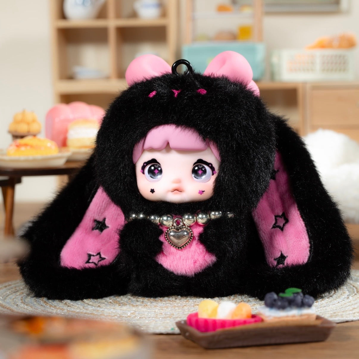 【US 3-5 Arrival】Nommi Sweetheart Bunny Blind Box Mibao Series 2 Plush Toy Keychain