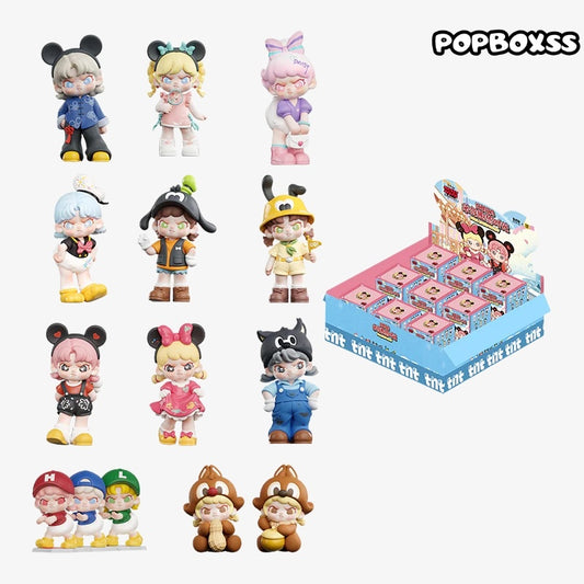TOP TOY DISNEY DORA Loves Mickey Series Figures Blind Box