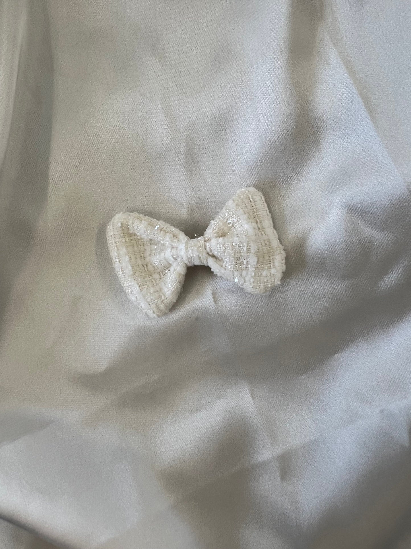 Labubu Ivory Tweed Dress Set