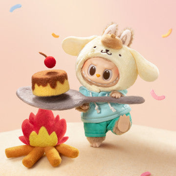 【Hot】THE MONSTERS LABUBU × SANRIO Characters Series Vinyl Plush Pendant Blind Box