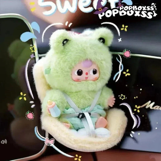 Baby Three Vehicle Mounted Baby Series Plush Dolls. Blind Box