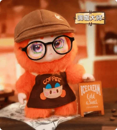 KIMMON·Let's Cafe Series Plush Pendant Blind Box