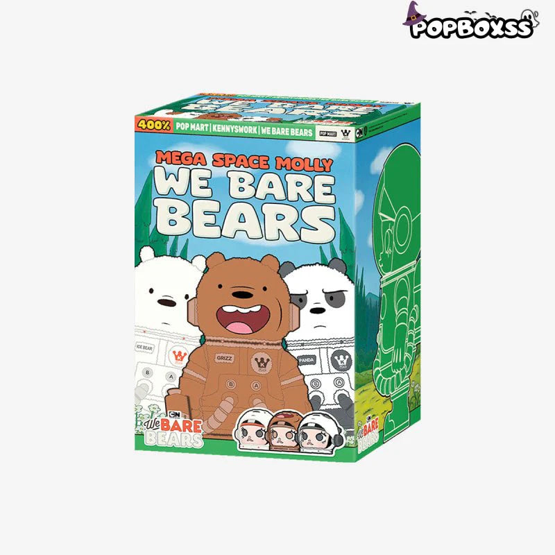 MEGA SPACE MOLLY 400% WE BARE BEARS. Blind Box
