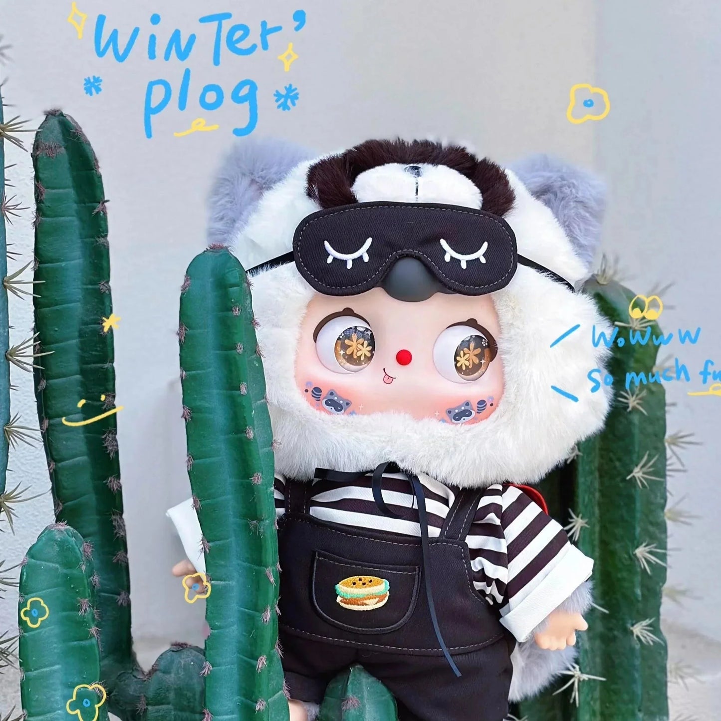 DOUBAO 400% Disappearing Burger Series Plush Blind Box