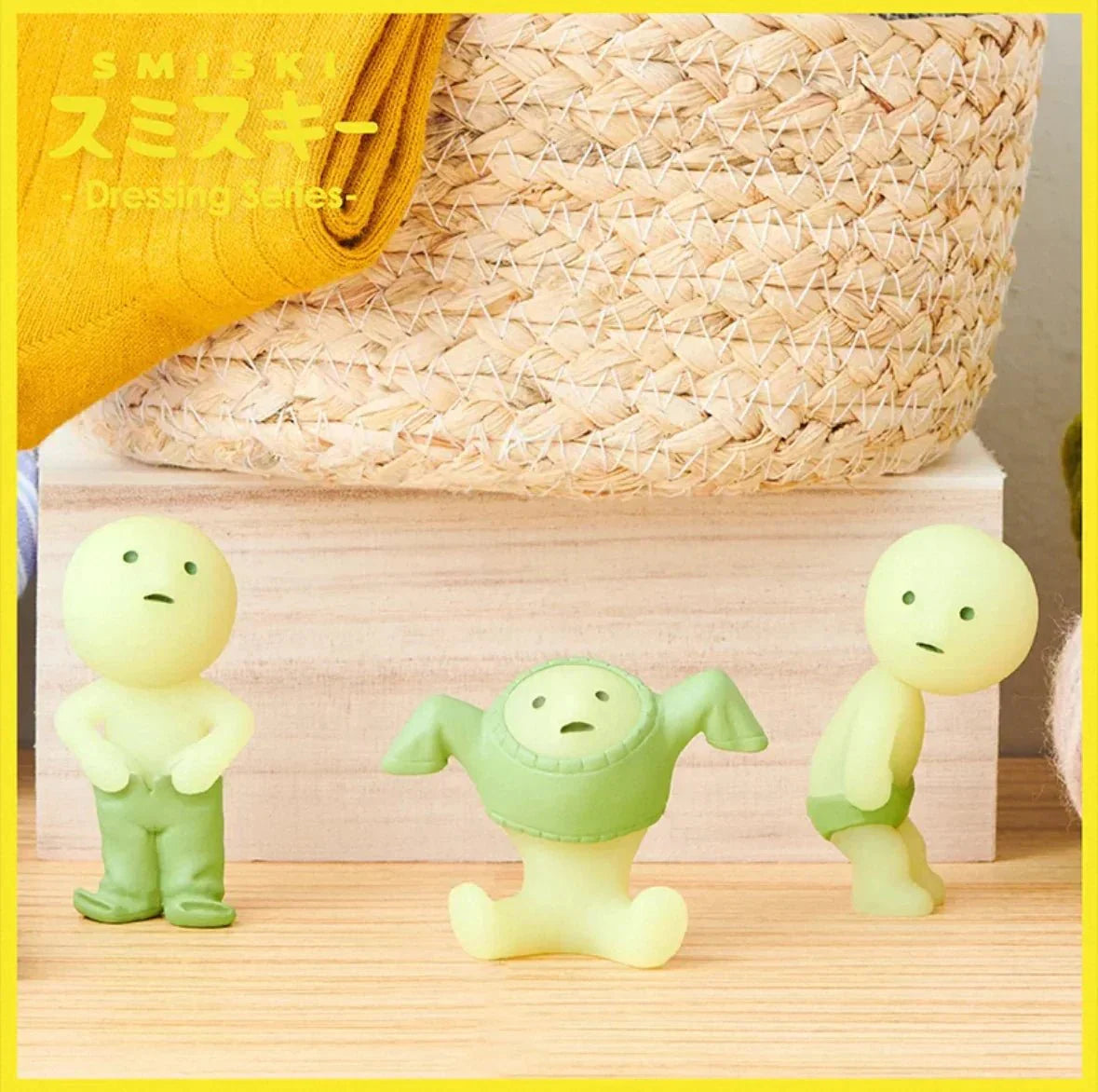 Smiski Dressing Series Figures. Blind Box