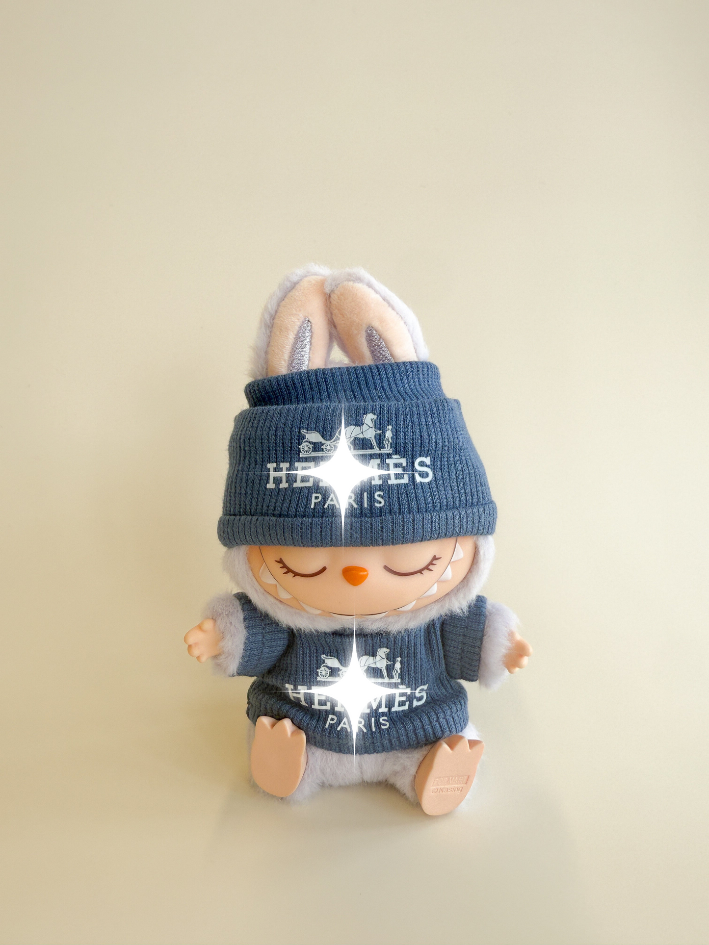 Labubu Classic Knitwear Set – Paris Edition