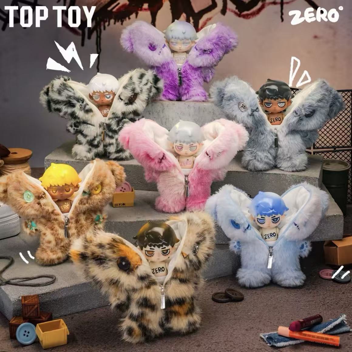 ZERO° Doll Paradise Rhapsody Series Plush Doll Blind Box