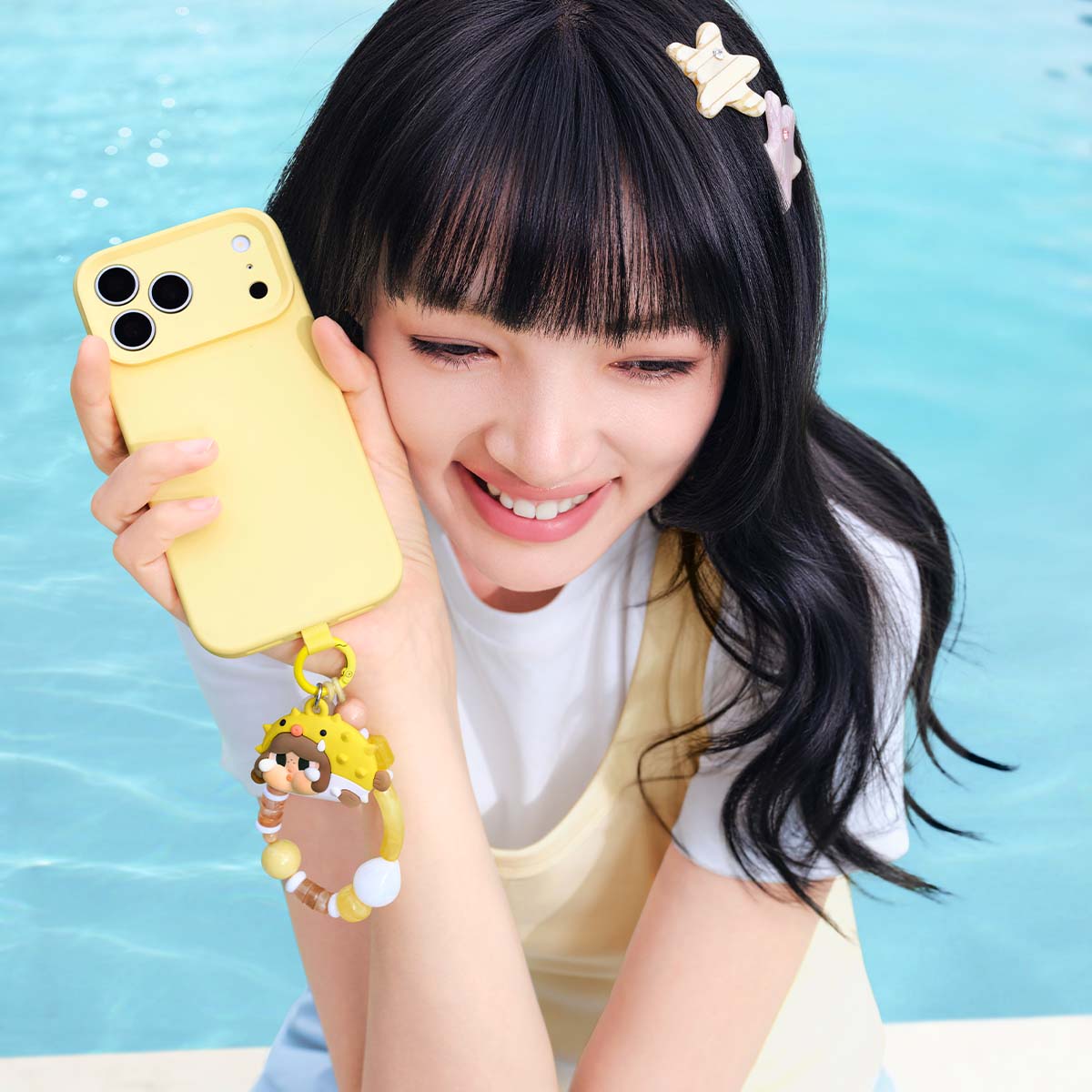 POP MART CRYBABY Cry Me an Ocean Series 3-in-1 Detachable Phone Charm Blind Box