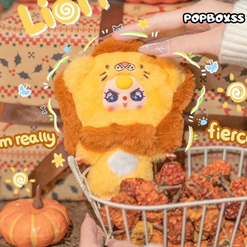 Baby Three Mini Animal World Series Plush Blind Box
