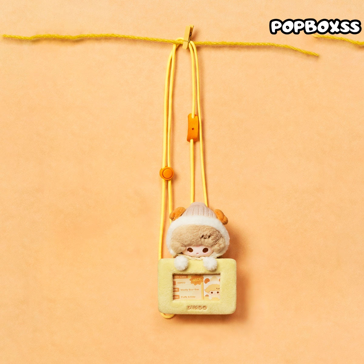 POP BEAN Fluffy & Cozy Series-Card Holder Pendant Blind Box