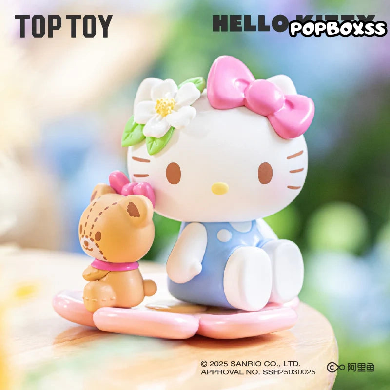 TOP TOY Sanrio Characters Spring Flower Series Figures Blind Box