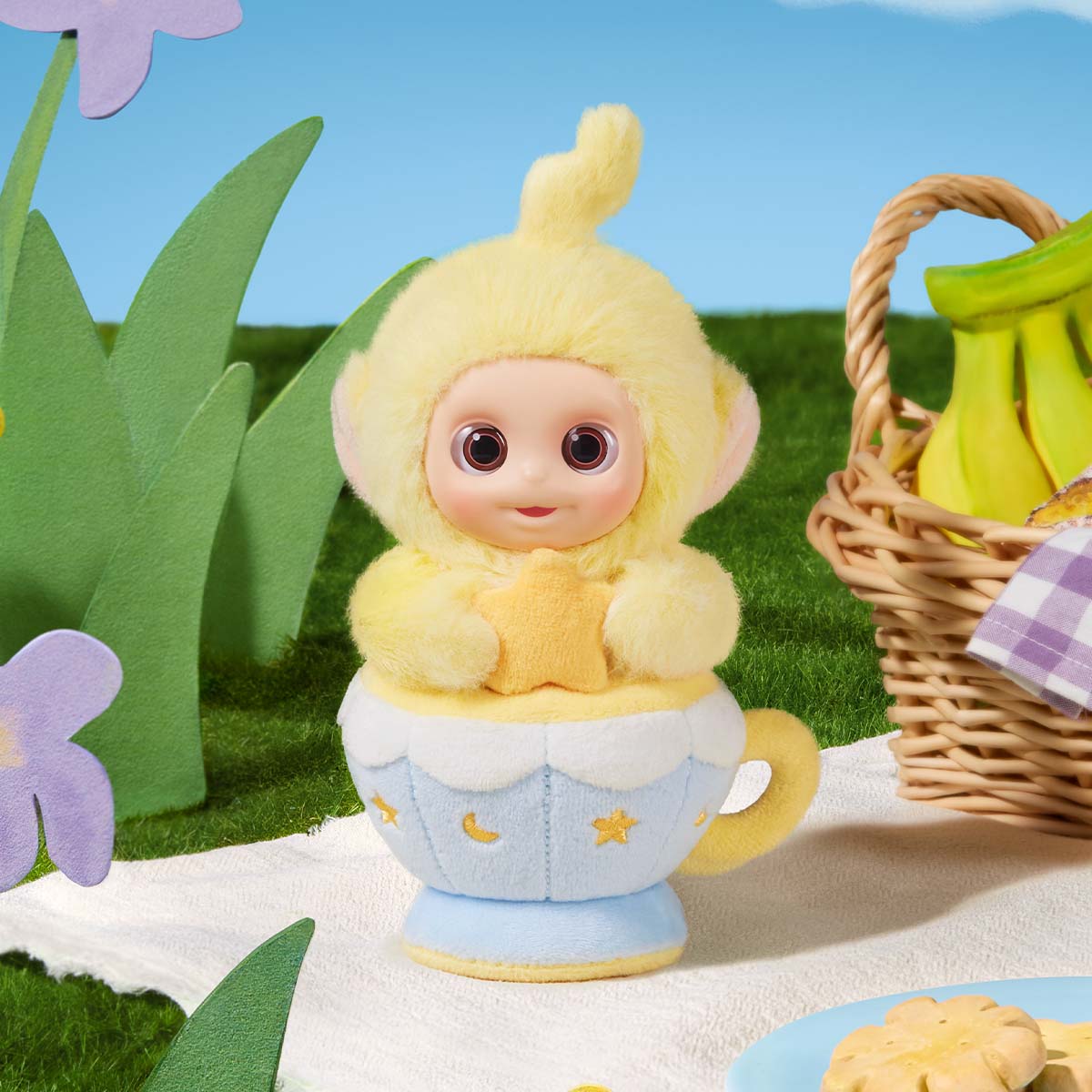 POPMART Teletubbies Afternoon Tea Diary Series Vinyl Plush Pendant