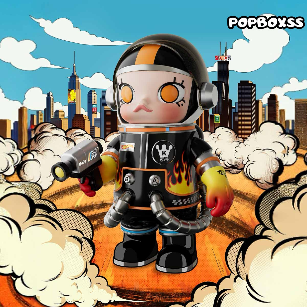 MEGA SPACE MOLLY 400% HOT WHEELS™(PRE-ORDER)