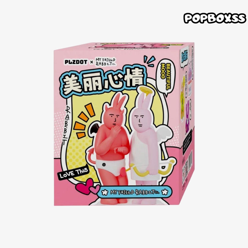 PLZDOT My Friend Rabbit Beautiful Mood Series Figure Blind Box