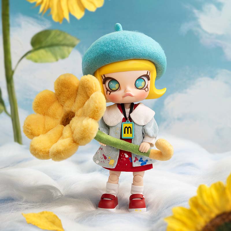 POP MART MOLLY 20th Anniversary Series 1/8 Action BJD Figure Blind Box