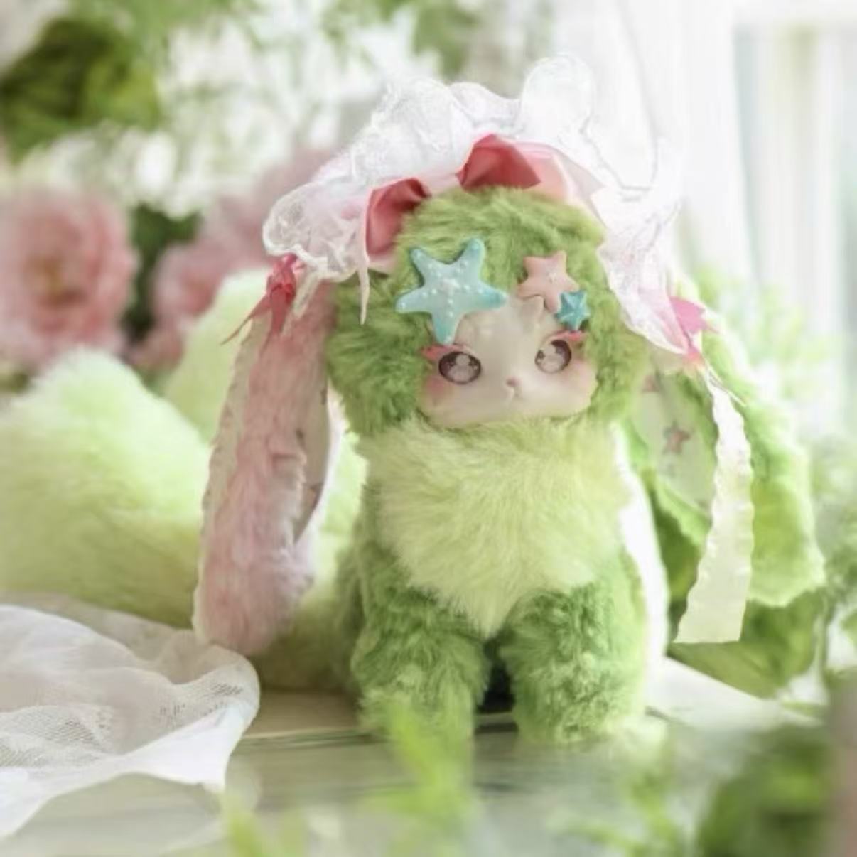 TUTULONG V6 Fluffy shore Vinyl plush pendant blind box