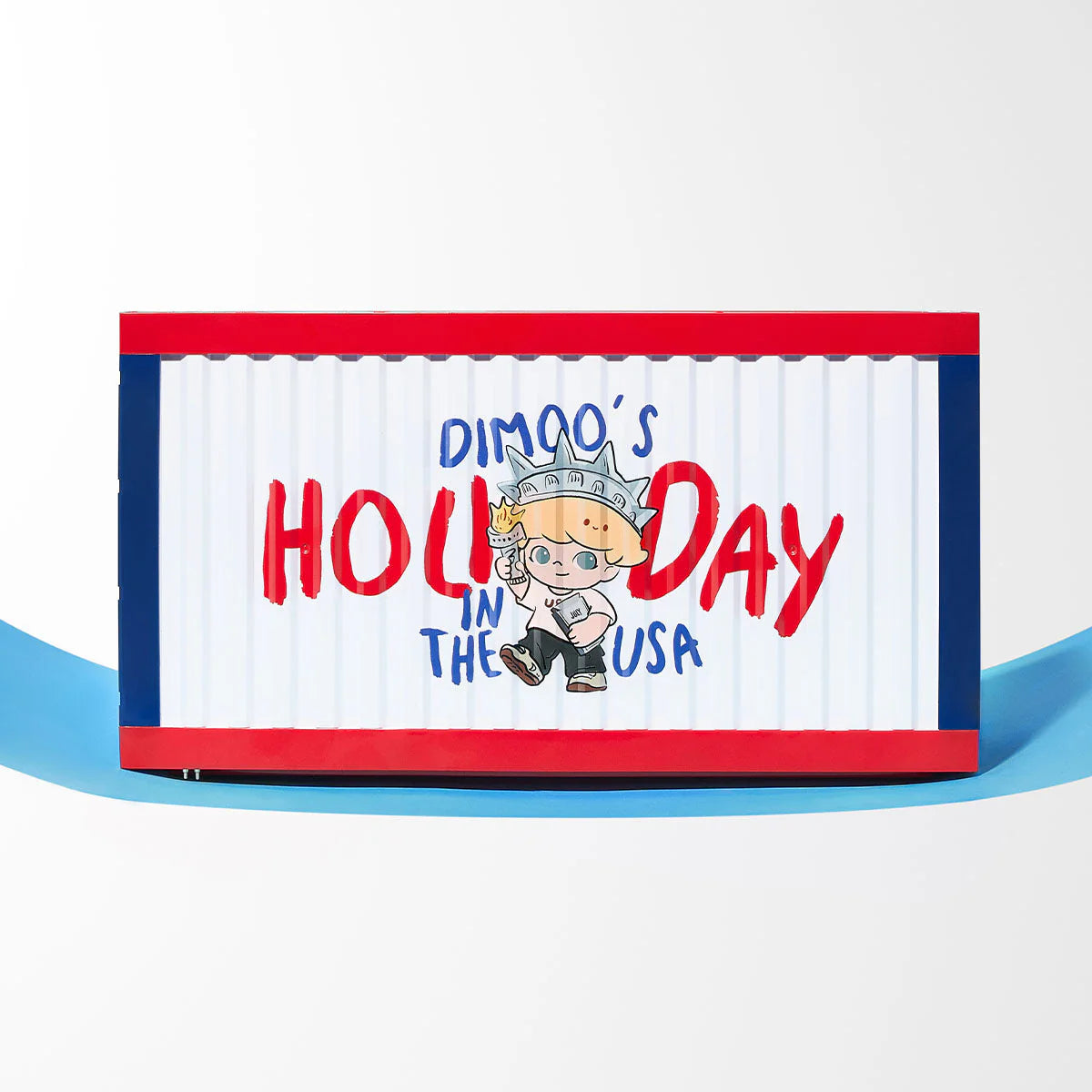 DIMOO'S HOLIDAY IN THE USA SERIES-Luminous Display Container