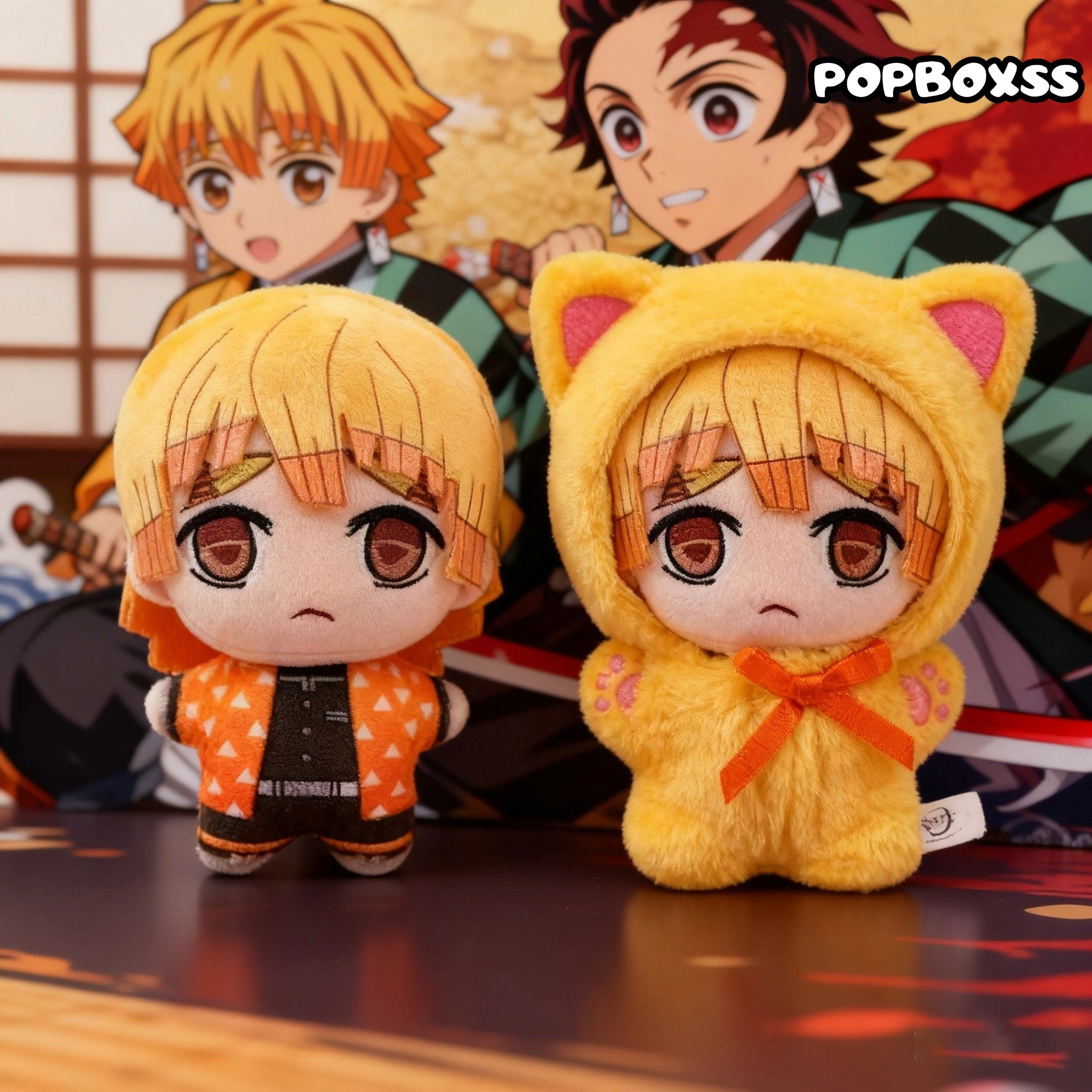 Demon Slayer Cat Paradise Party Plush Blind Box
