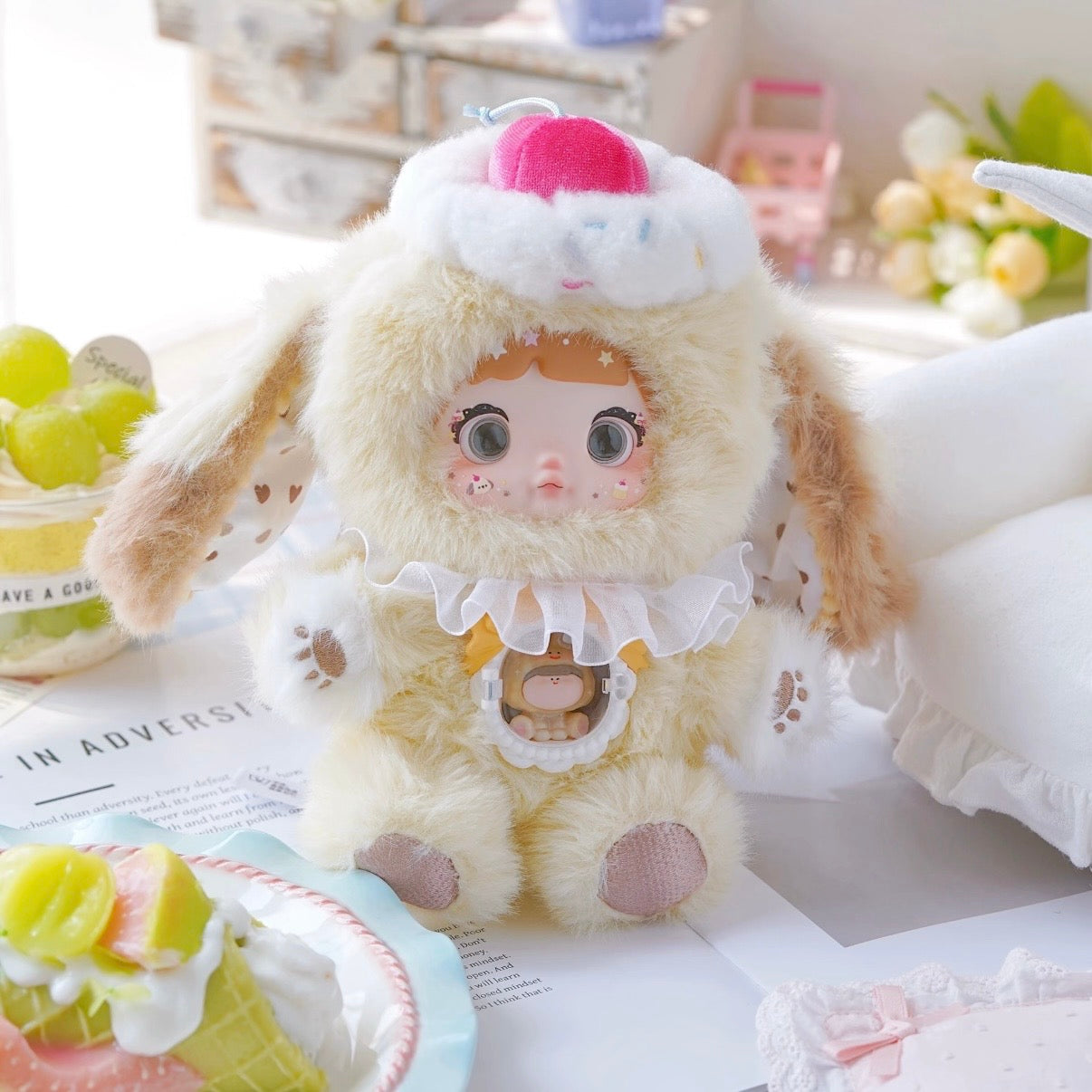 【US 3-5 Arrival】Nommi A Bite of Sweetness Series Plush Dolls. Blind Box